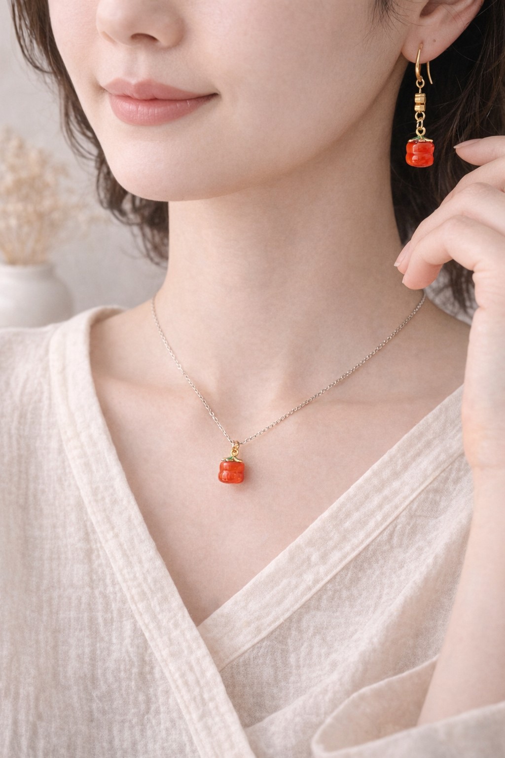 天然玉ブレスレット